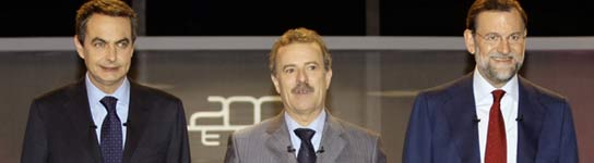Primer Debate Rajoy-Zapatero
